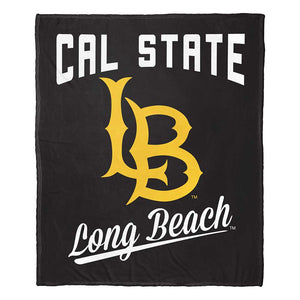 NCAA Long Beach State 49ers Alumni Silk Touch Throw Blanket 50x60 Inches