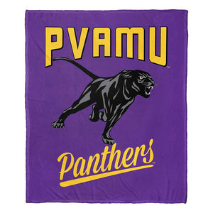 NCAA Prairie View A&M Panthers Alumni Silk Touch Throw Blanket 50x60 Inches