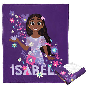 Disney Encanto Isabela Silk Touch Throw Blanket 50x60 Inches