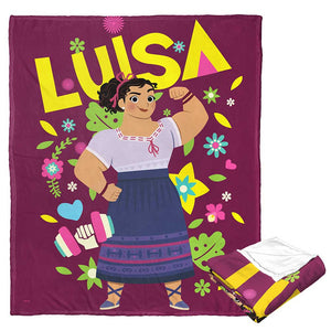 Disney Encanto Luisa Silk Touch Throw Blanket 50x60 Inches