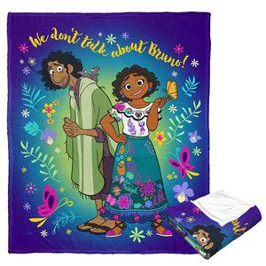 Disney Encanto Not Talking Bruno Silk Touch Throw Blanket 50x60 Inches