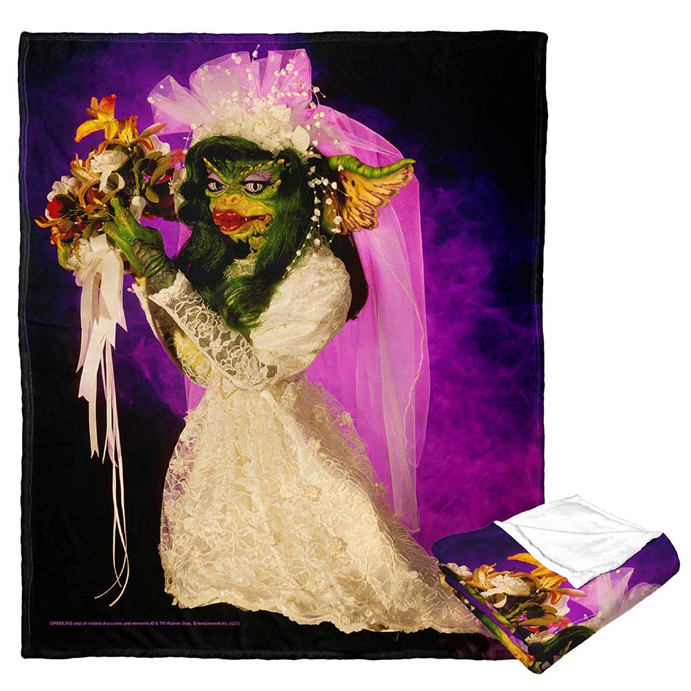 Warner Bros. Gremlins Gremlin Bride Silk Touch Throw Blanket 50x60 Inches