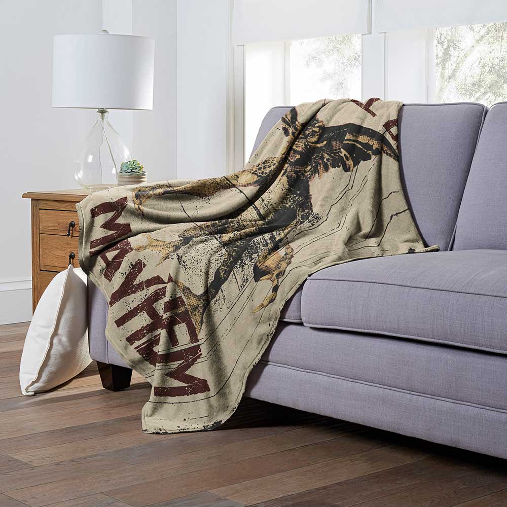 Warner Bros. Gremlins Mayhem Time Silk Touch Throw Blanket 50x60 Inches