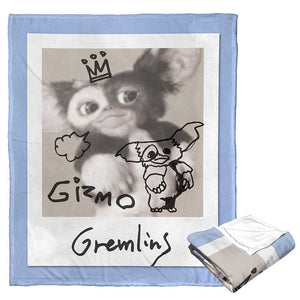 Warner Bros. Gremlins Signed By Gizmo Silk Touch Throw Blanket 50x60 Inches