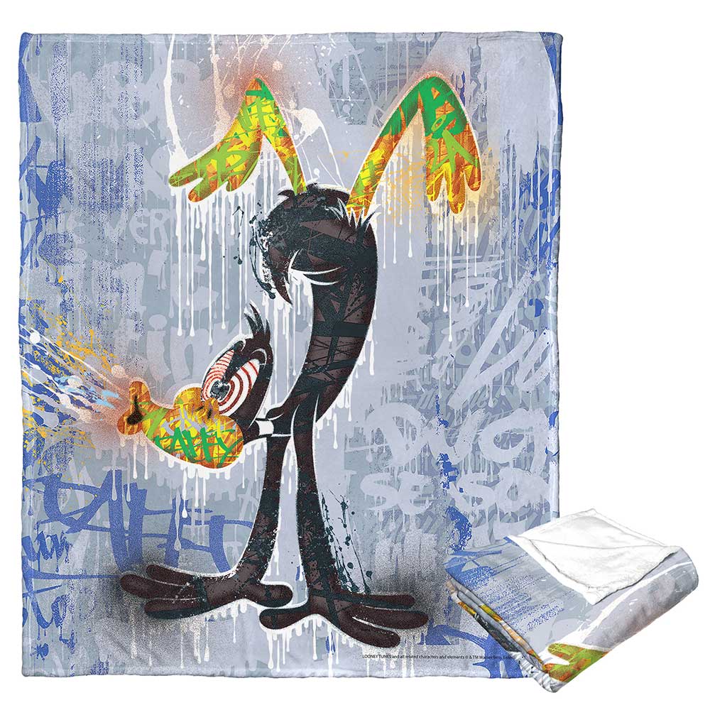 Warner Bros. Looney Tunes Daffy Handstand Silk Touch Throw Blanket 50x60 Inches