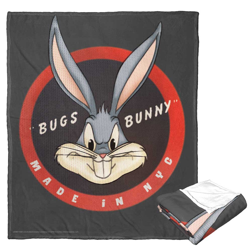 Warner Bros. Looney Tunes Made In Ny Silk Touch Throw Blanket 50x60 Inches