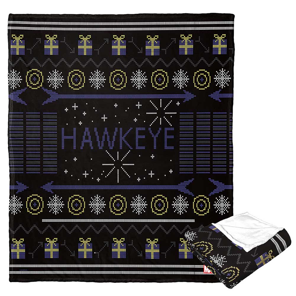 Marvel Hawkeye Hawkeye Sweater Silk Touch Throw Blanket 50x60 Inches