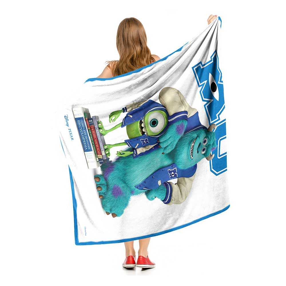 monsters inc blanket Monsters Inc. Poster Silk Touch Throw Blanket 50"x60"