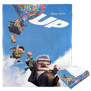 Disney Pixar UP Poster Silk Touch Throw Blanket 50x60 Inches