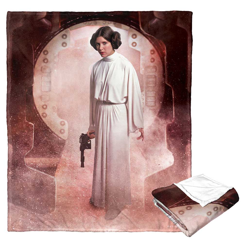 Disney Star Wars It's A Trap Silk Touch Throw Blanket 50x60 Inches