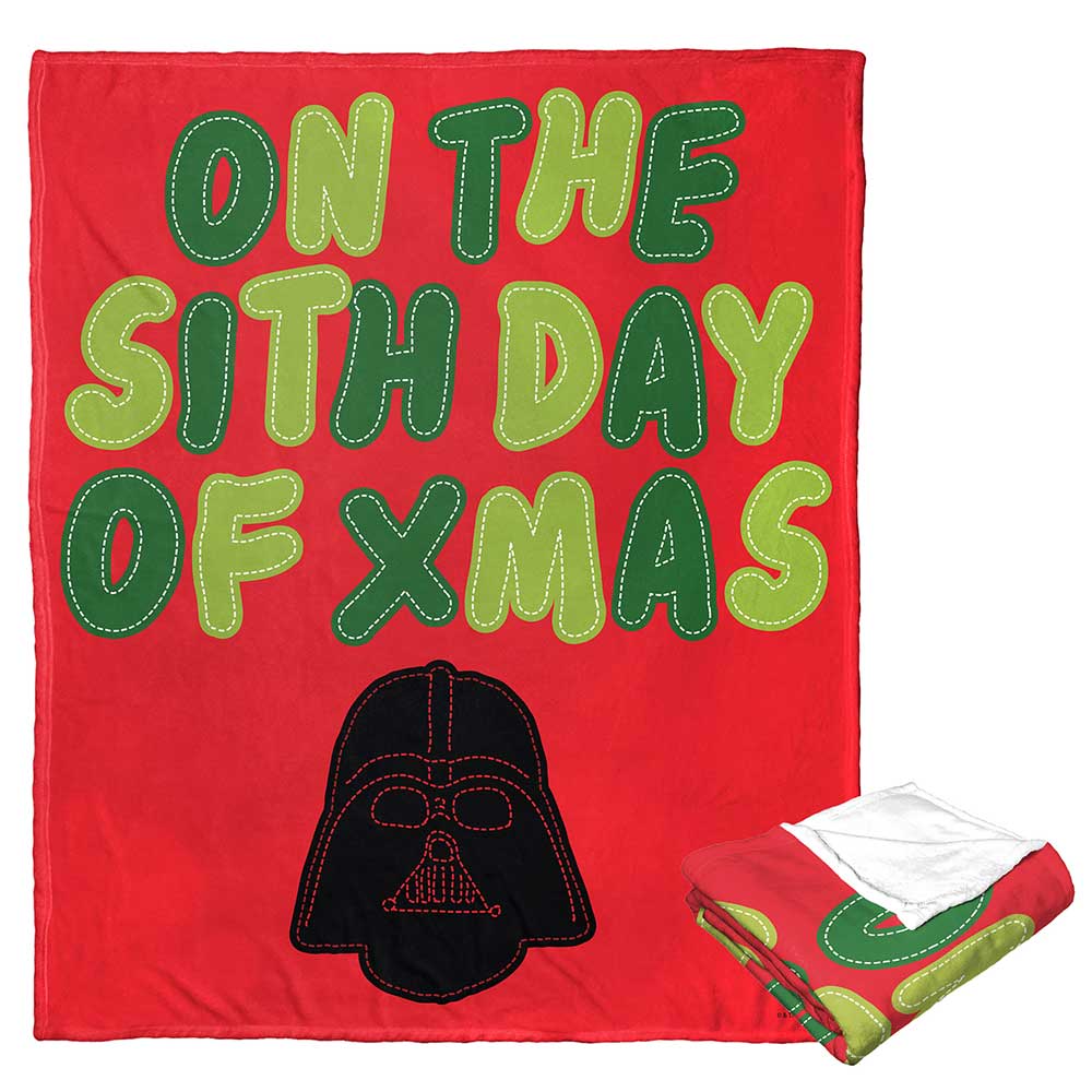 Disney Star Wars Sith Day Silk Touch Throw Blanket 50x60 Inches