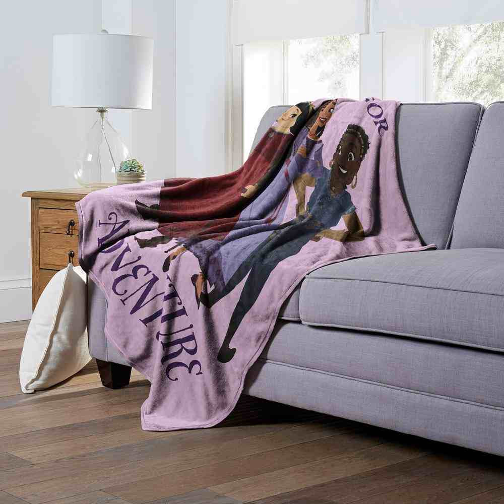 Disney Wish Adventure Silk Touch Throw Blanket 50x60 Inches