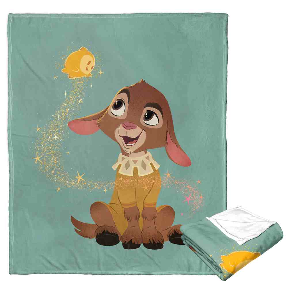 Disney Wish Greatest Friends Silk Touch Throw Blanket 50x60 Inches