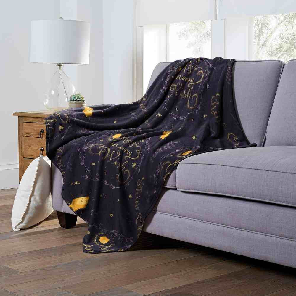 Disney Wish Magic In Every Wish Silk Touch Throw Blanket 50x60 Inches