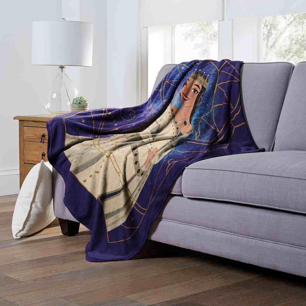 Disney Wish Queen Amaya Silk Touch Throw Blanket 50x60 Inches