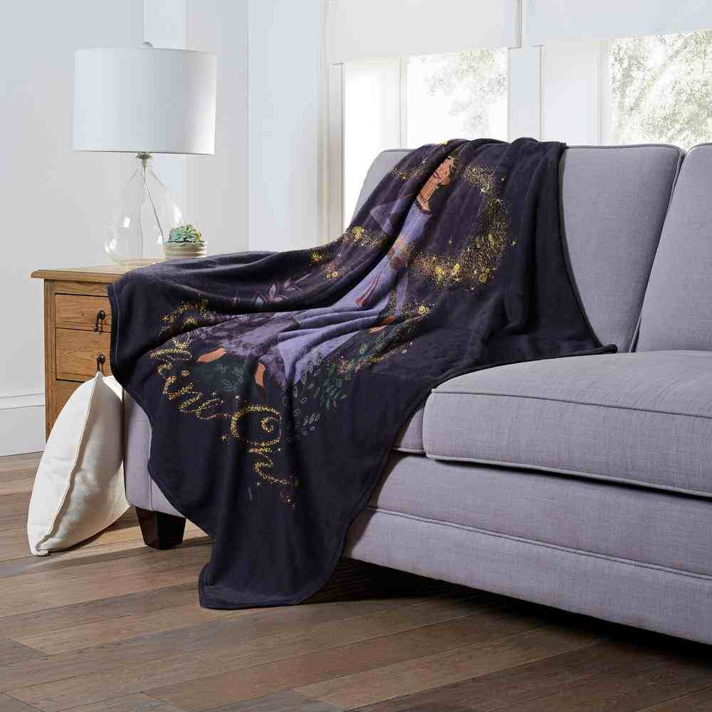 Disney Wish Shining Star Silk Touch Throw Blanket 50x60 Inches