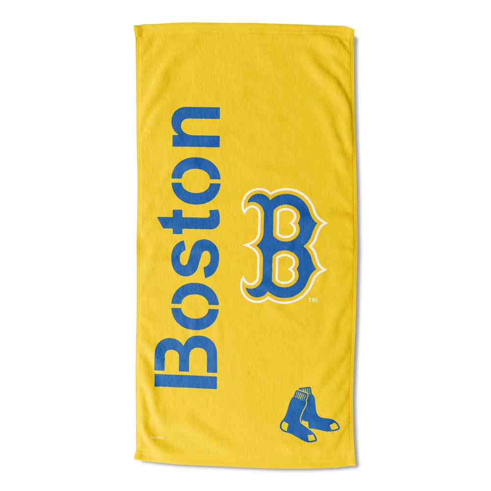 MLB Boston Red Sox City Connect Beach Towel 30x60 Inches