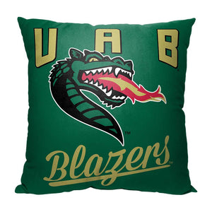 NCAA UAB Blazers Alumni Throw Pillow 18x18 Inches