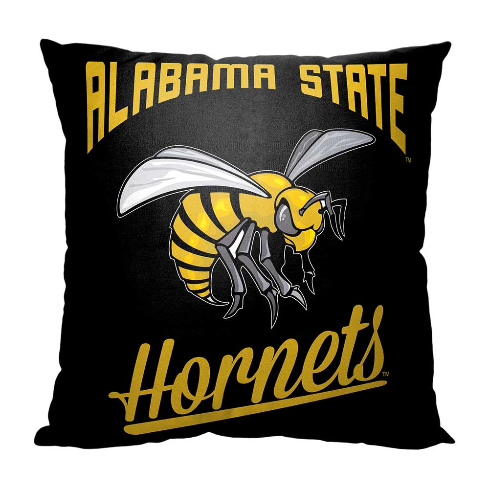 NCAA Alabama State Hornets Alumni Throw Pillow 18x18 Inches