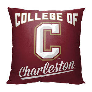 NCAA College Of Charleston Alumni Throw Pillow 18x18 Inches