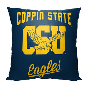 NCAA Coppin State Eagles Alumni Throw Pillow 18x18 Inches