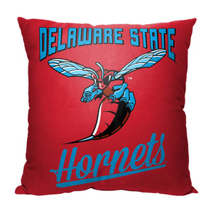 NCAA Delaware State Hornets Alumni Throw Pillow 18x18 Inches