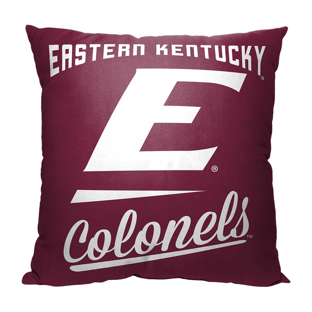 NCAA Eastern Kentucky Colonels Alumni Throw Pillow 18x18 Inches