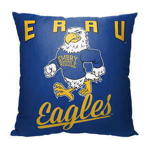 NCAA Embry Riddle Eagles Alumni Throw Pillow 18x18 Inches