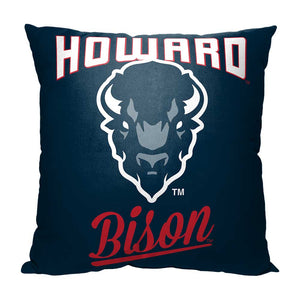 NCAA Howard Bison Alumni Throw Pillow 18x18 Inches