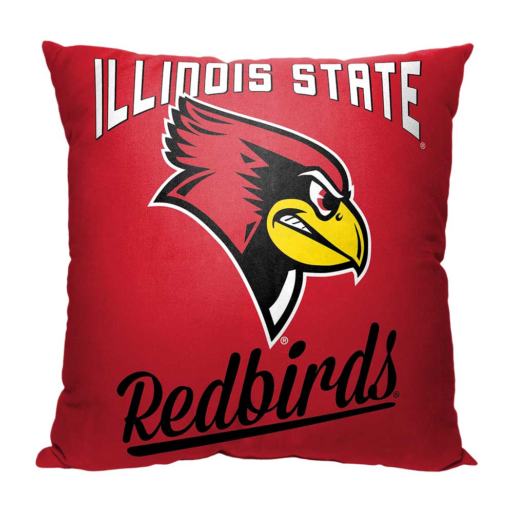 NCAA Illinois State Redbirds Alumni Throw Pillow 18x18 Inches