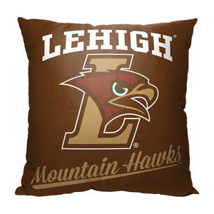 NCAA Lehigh Mountain Hawks Alumni Throw Pillow 18x18 Inches