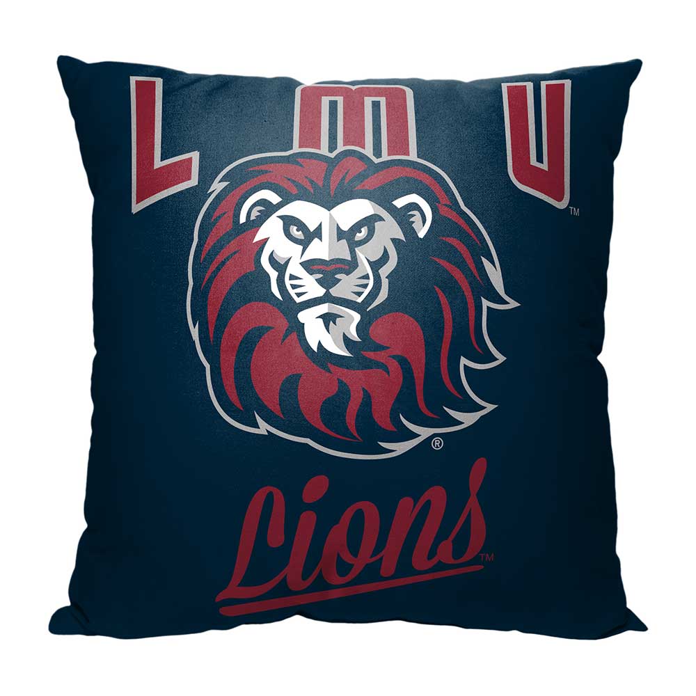 NCAA Loyola Marymount Lions Alumni Throw Pillow 18x18 Inches