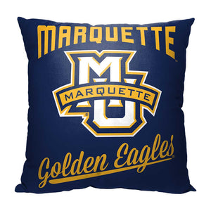 NCAA Marquette Golden Eagles Alumni Throw Pillow 18x18 Inches