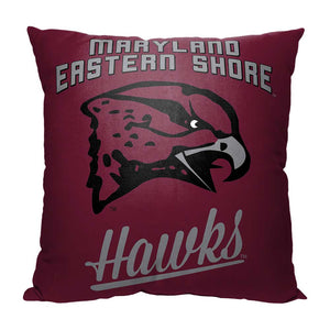 NCAA Maryland Eastern Shore Hawks Alumni Throw Pillow 18x18 Inches