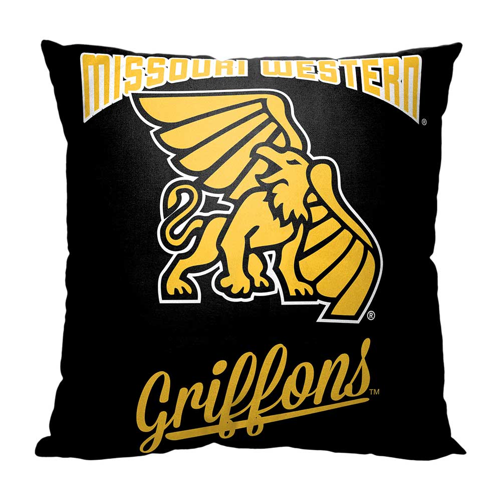 NCAA Missouri Western State Griffons Alumni Throw Pillow 18x18 Inches