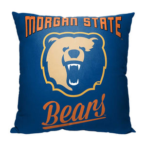 NCAA Morgan State Bears Alumni Throw Pillow 18x18 Inches