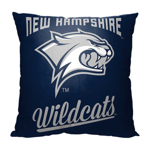 NCAA New Hampshire Wildcats Alumni Throw Pillow 18x18 Inches