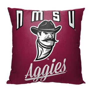 NCAA New Mexico State Aggies Alumni Throw Pillow 18x18 Inches