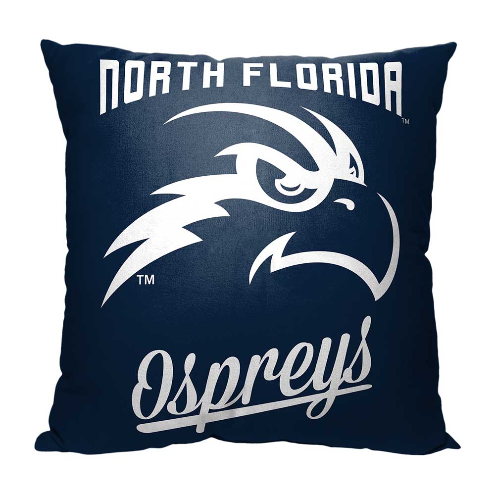 NCAA North Florida Ospreys Alumni Throw Pillow 18x18 Inches