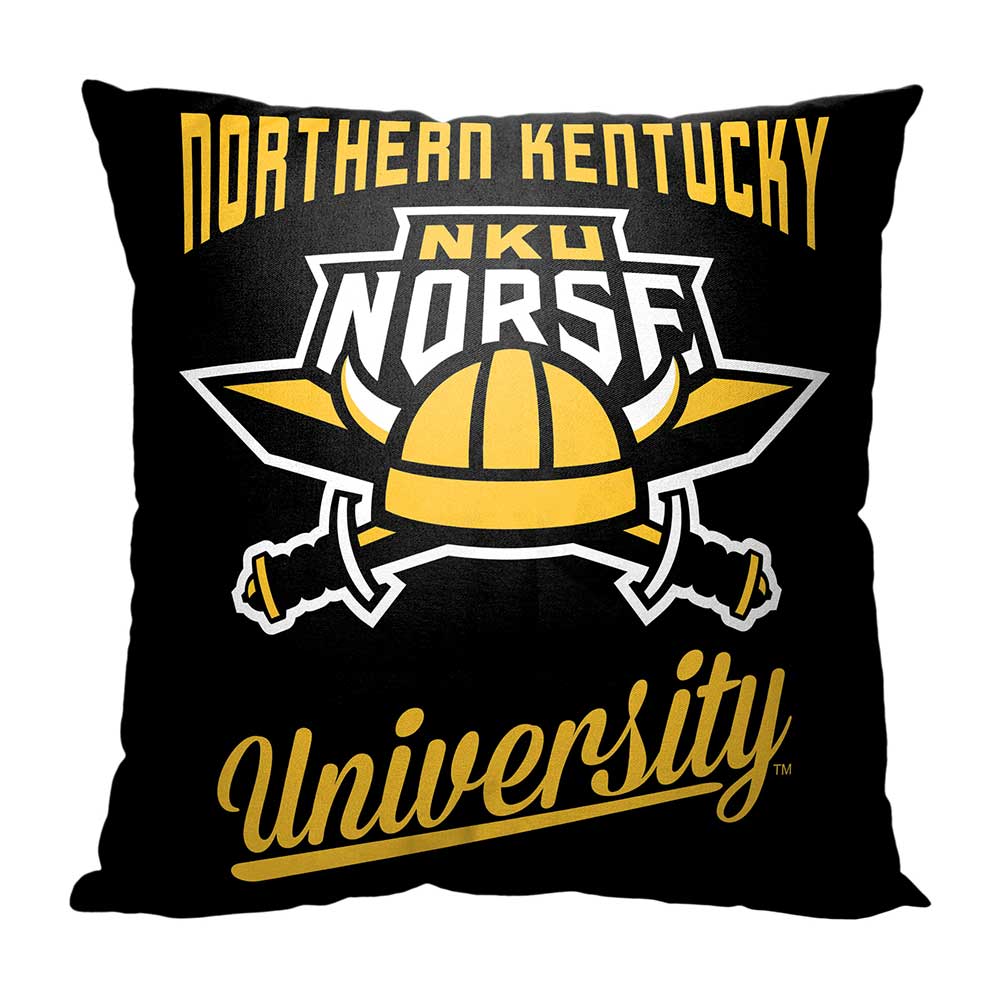 NCAA Northern Kentucky Norse Alumni Throw Pillow 18x18 Inches