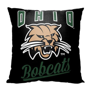 NCAA Ohio Bobcats Alumni Throw Pillow 18x18 Inches