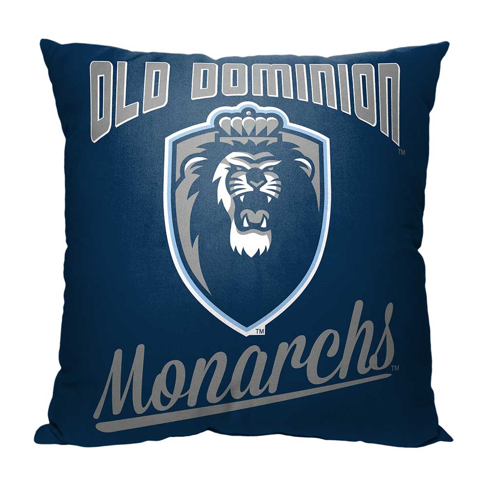 NCAA Old Dominion Monarchs Alumni Throw Pillow 18x18 Inches