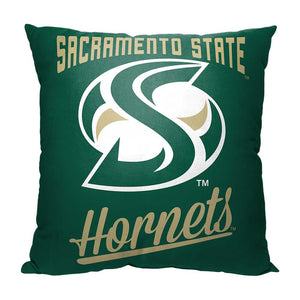 NCAA Sacramento State Hornets Alumni Throw Pillow 18x18 Inches