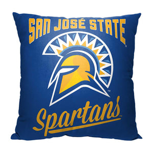 NCAA San Jose State Spartans Alumni Throw Pillow 18x18 Inches