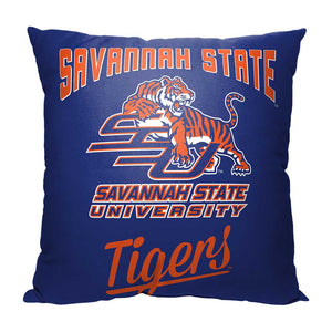 NCAA Savannah State Tigers Alumni Throw Pillow 18x18 Inches