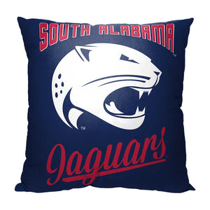 NCAA South Alabama Jaguars Alumni Throw Pillow 18x18 Inches