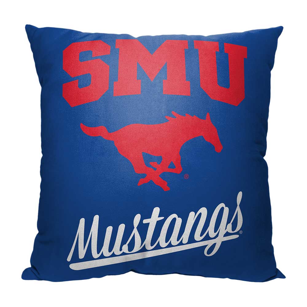 NCAA SMU Mustangs Alumni Throw Pillow 18x18 Inches