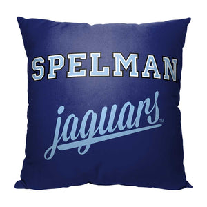 NCAA Spelman Jaguars Alumni Throw Pillow 18x18 Inches