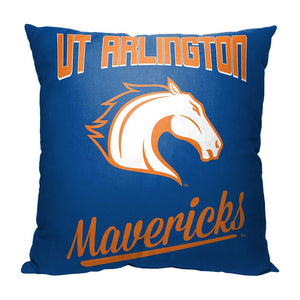 NCAA UT Arlington Mavericks Alumni Throw Pillow 18x18 Inches