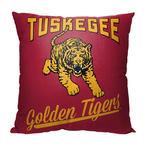 NCAA Tuskegee Golden Tigers Alumni Throw Pillow 18x18 Inches